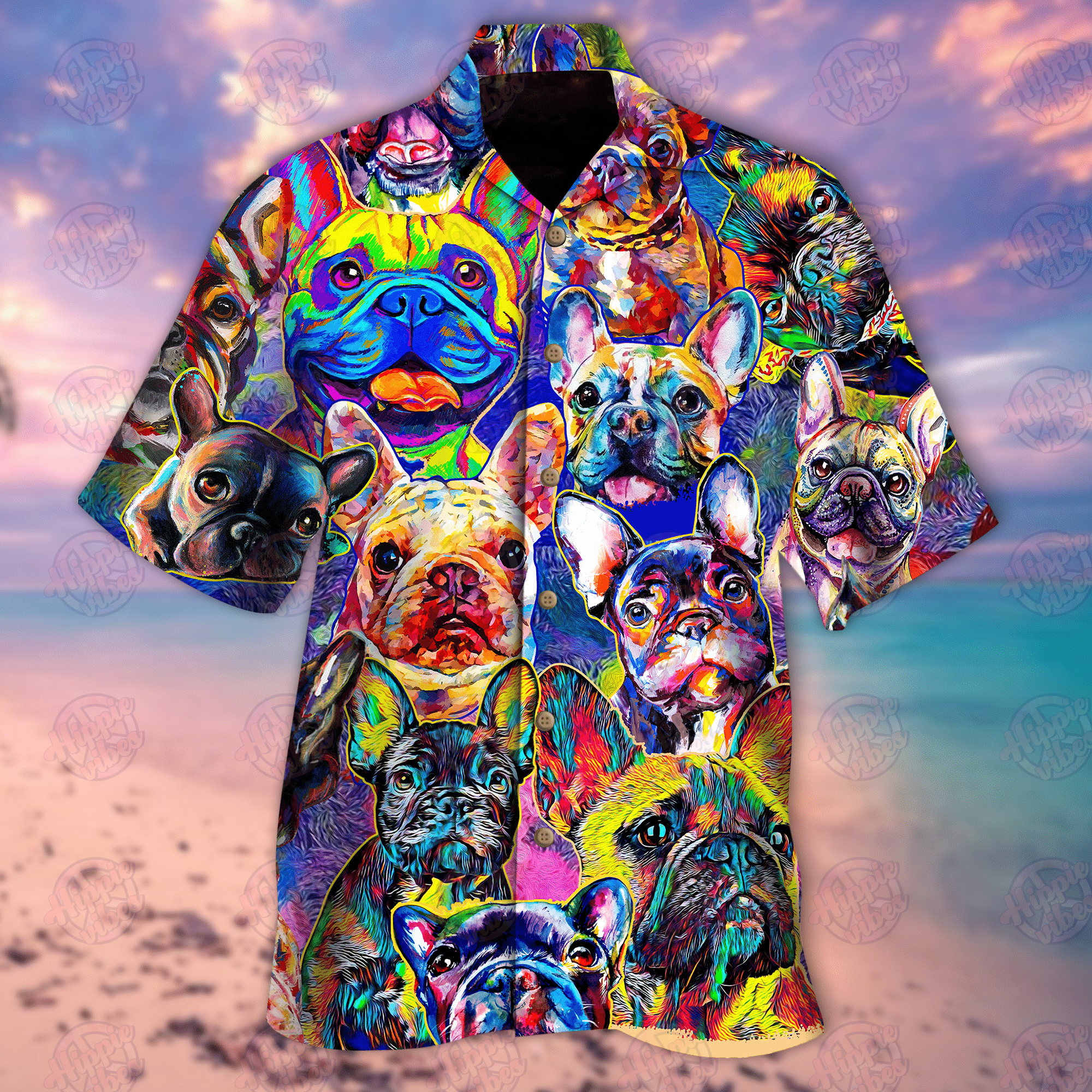 Life Is Better With A French Bulldog Hawaiian Shirt Ha33035