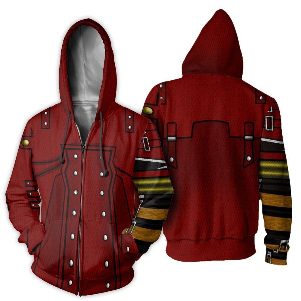 Trigun Vash The Stampede Shirt Costume Uniform Anime Hoodie Sweater