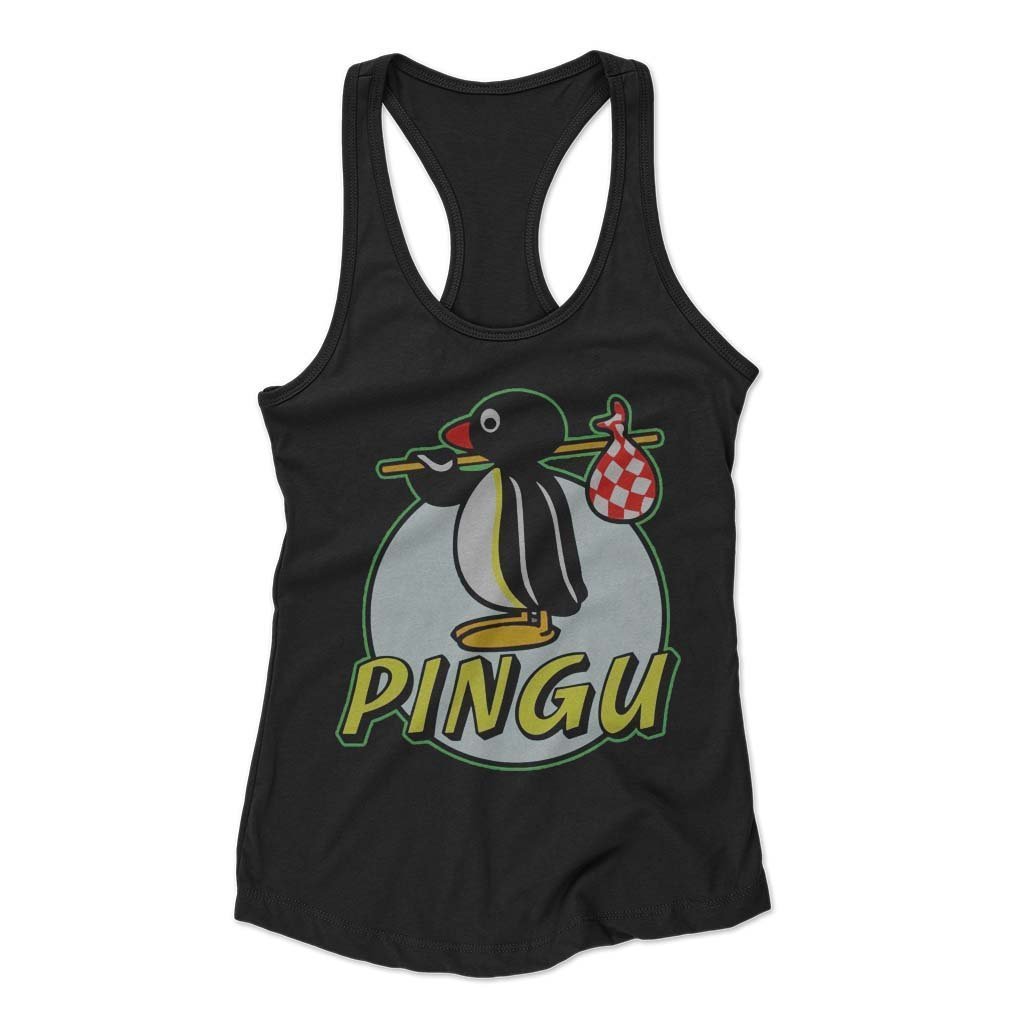 Pingu Animal Woman’s Racerback Tank Top