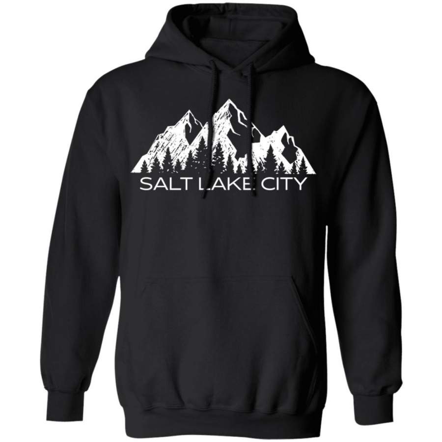 Salt Lake City  Salt Lake City Utah Mountain Gift Hoodie T-Shirt