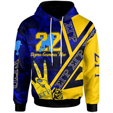 Sigma Gamma Rho Hoodie – Sorority Sigma Poodie And Hand Sign Vibes Hoodie