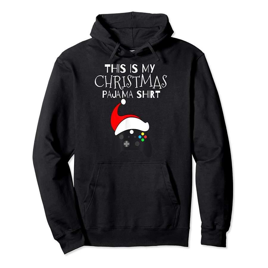 This Is My Christmas Pajama Shirt Funny Gamer Hoodie