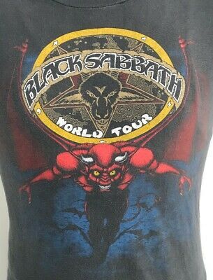 Black Sabbath Vintage T Shirt  S Unisex Album Rare 5284