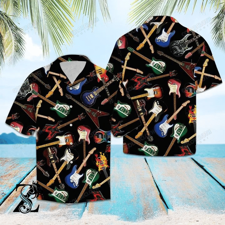 Amazing Electric Guitar World Hawaiian Shirt Tv110065