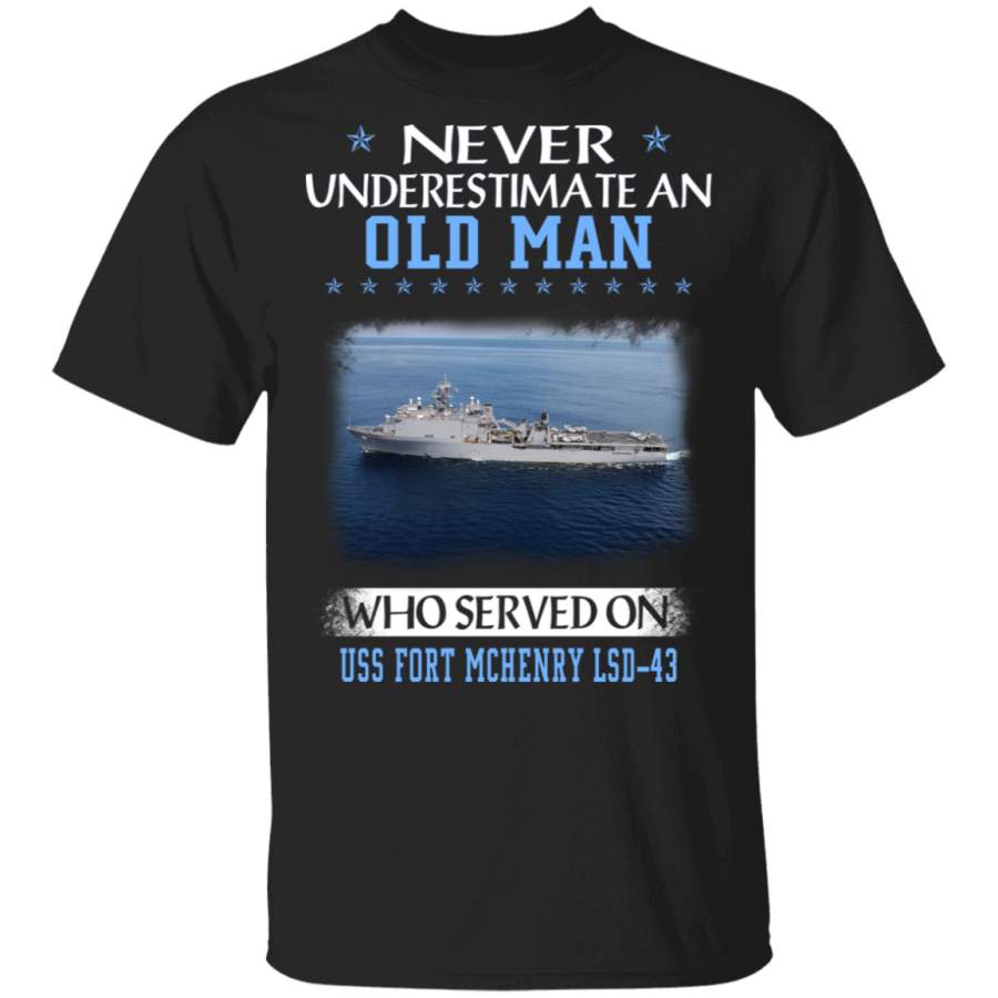 USS Fort McHenry LSD-43 Veterans Day Christmas Gift T-Shirt