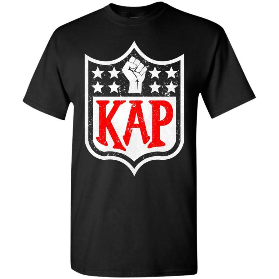 AGR Colin Kaepernick Kap USA Flag T-Shirt Gildan G500