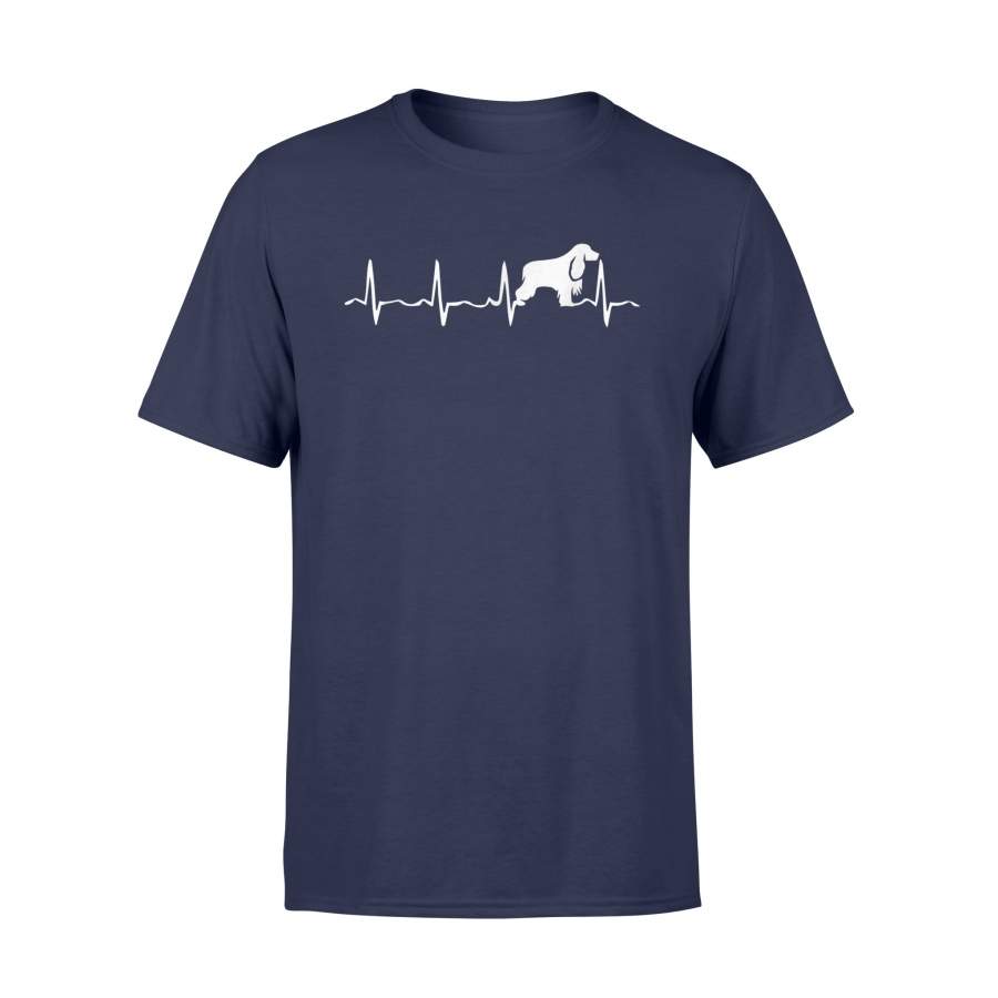 Cocker Spaniel Heartbeat T Shirt