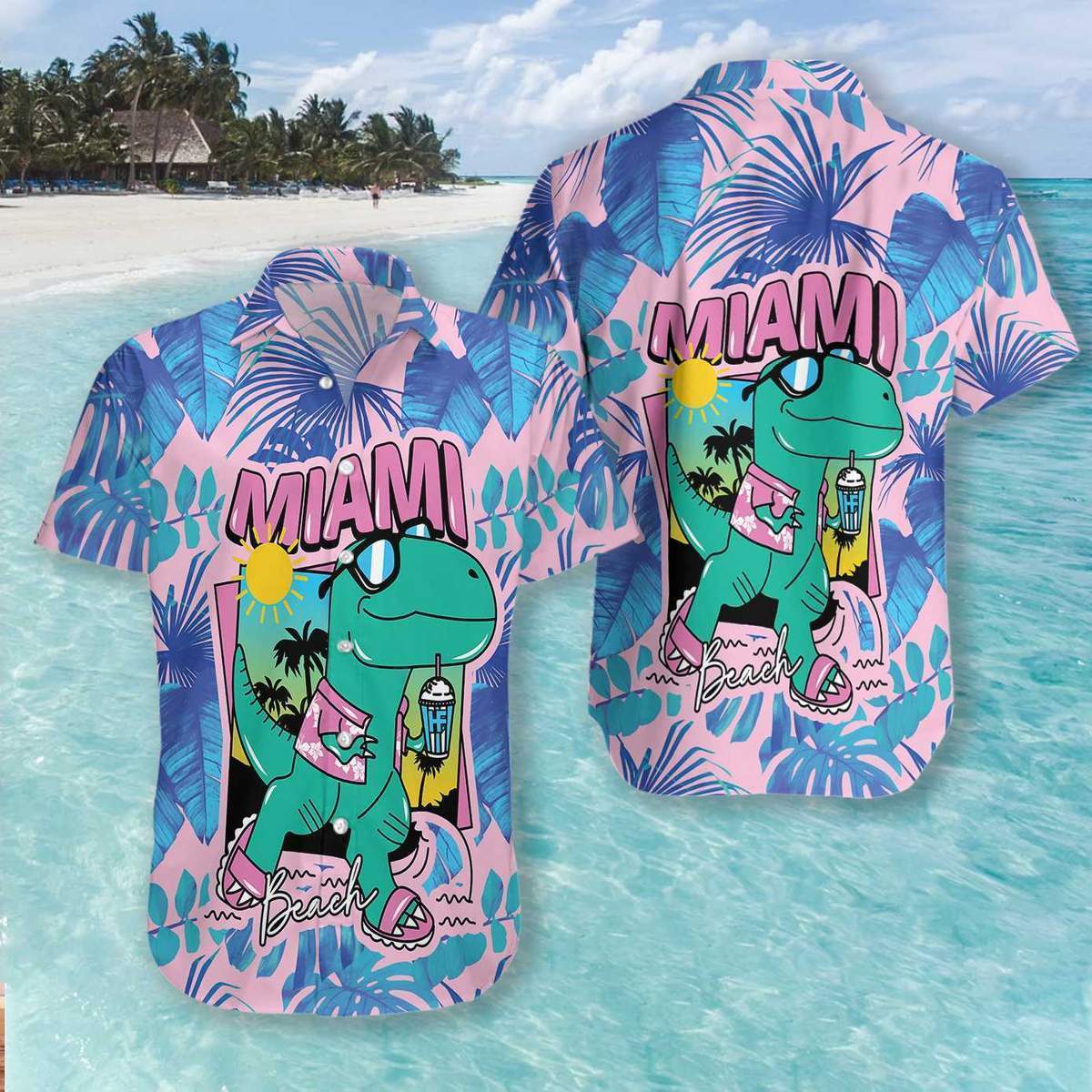 Miami South Beach Cool Hawaii Shirt Ha20132