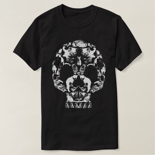 Cat Skull Death Kitten Ghost Shirt