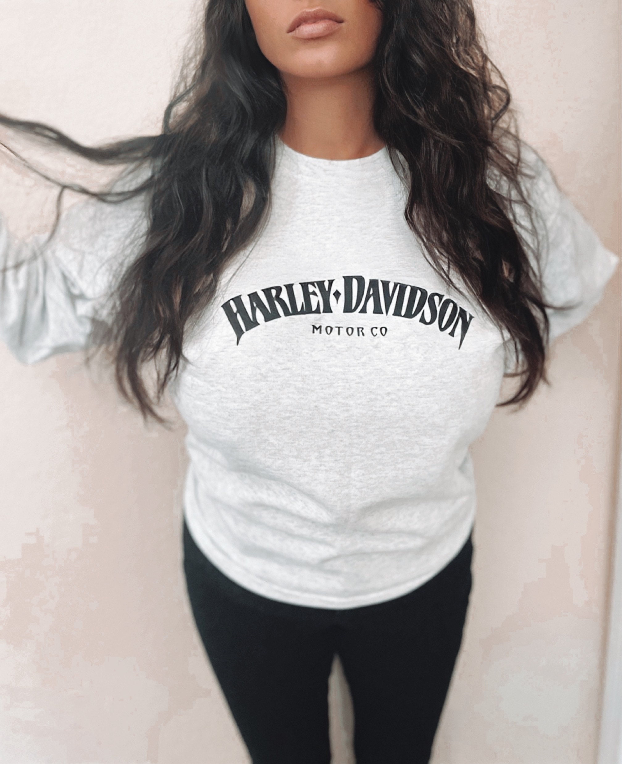 Harley Davidson | Crewneck | T-Shirt | Custom | Motorcycle | Unisex