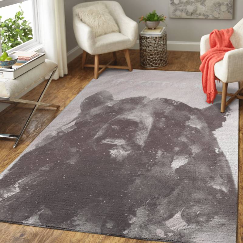 IT’S GETTING HOT says the Bear – Animals Area Rug Carpet