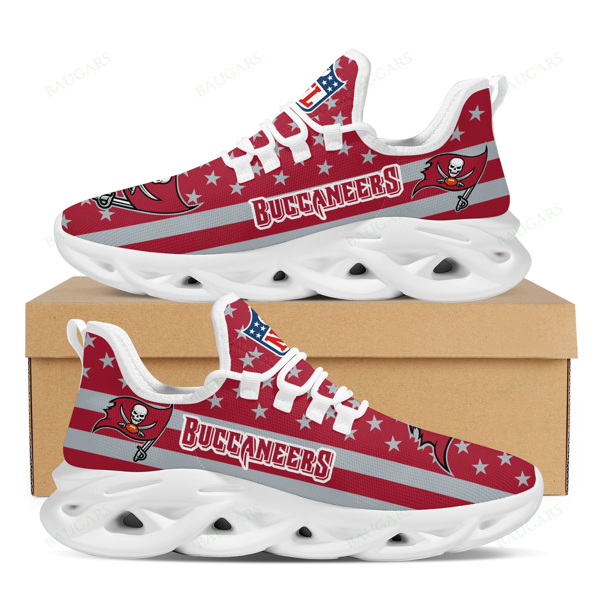 Tampa Bay Buccaneers Yezy Running Sneakers Art 104