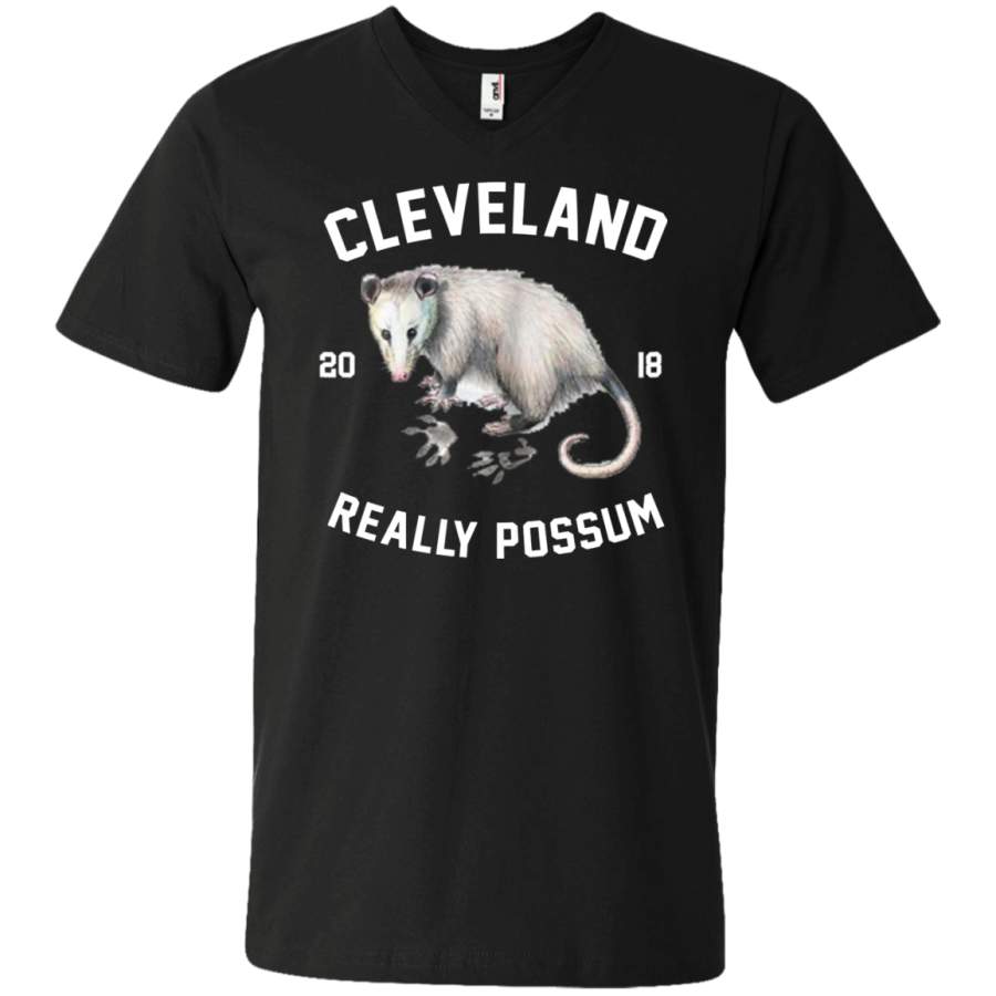 AGR Cleveland Rally Possum Unisex V-neck