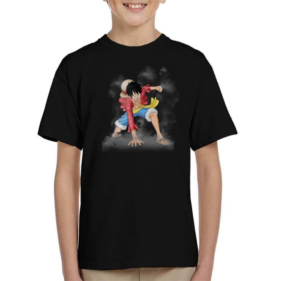Monkey D Luffy Gear 2 One Piece Kid’s T-shirt