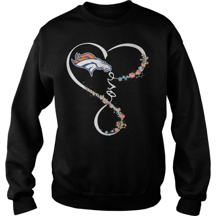 Denver Broncos Love Sweatshirt