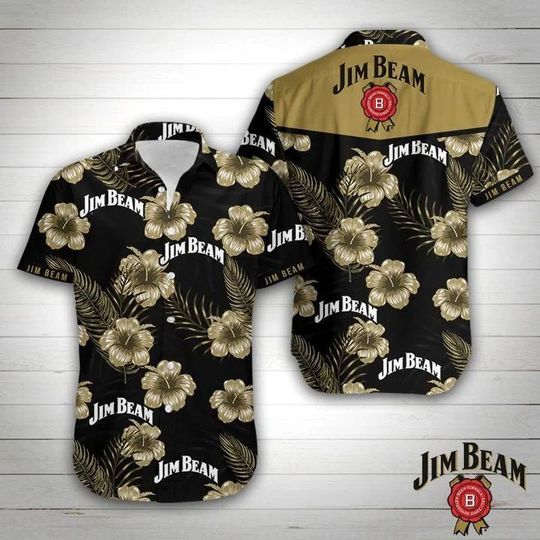 Jim Beam Hawaiian Shirt V5