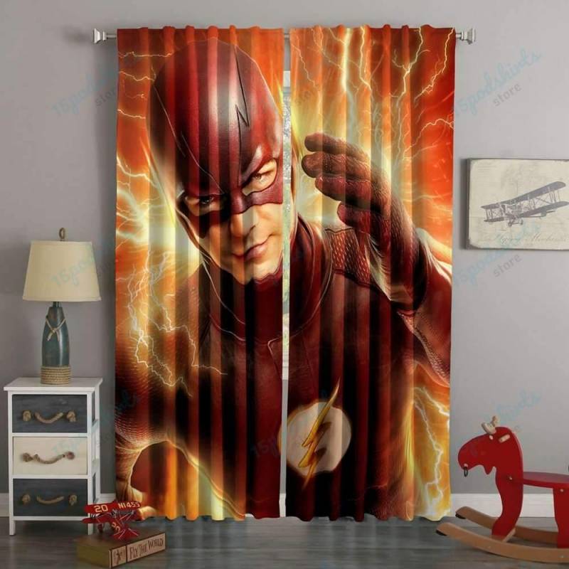 3D Printed The Flash Custom Living Room Curtain