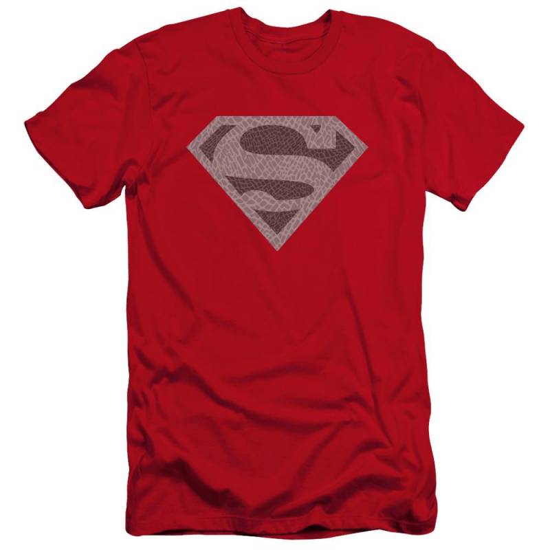 Superman Elephant Shield Men’s Premium Slim Fit T-Shirt