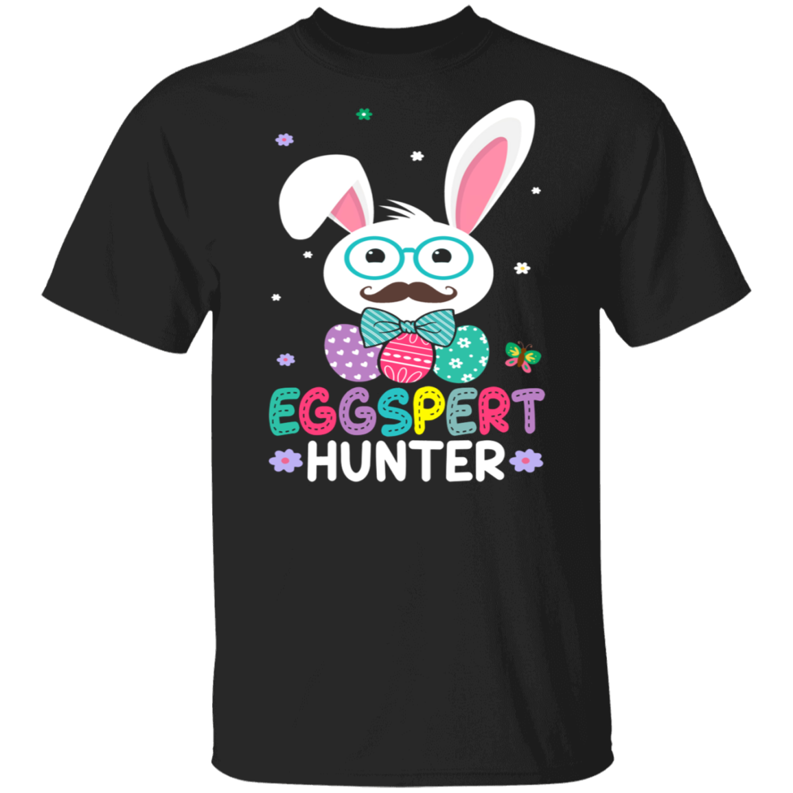 Easter Bunny Shirt Eggspert Hunter Funny Easter Day Bunny Candy Egg Hunt Lover Gifts T-Shirt