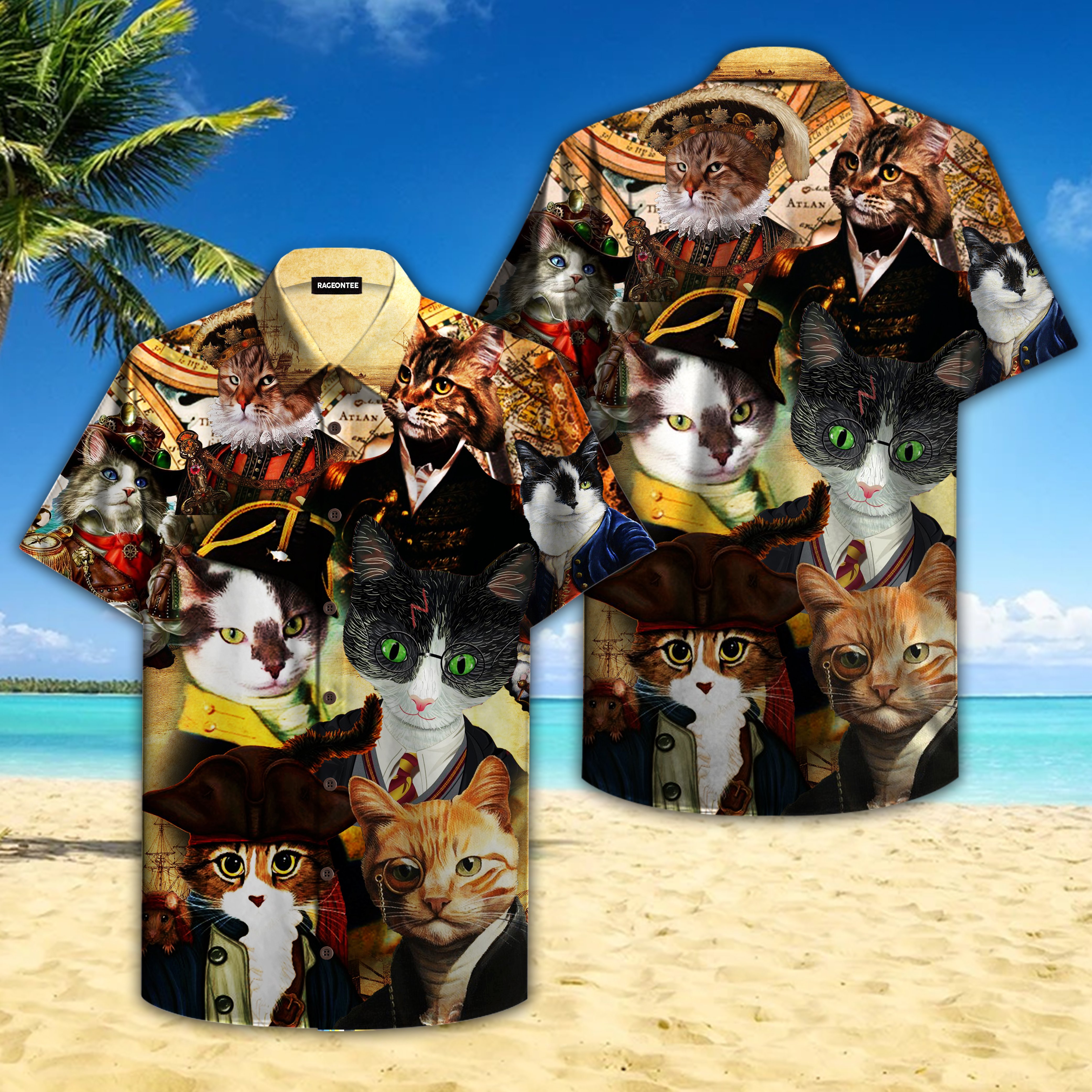 Captain Cats Hawaii Shirt Ha41141