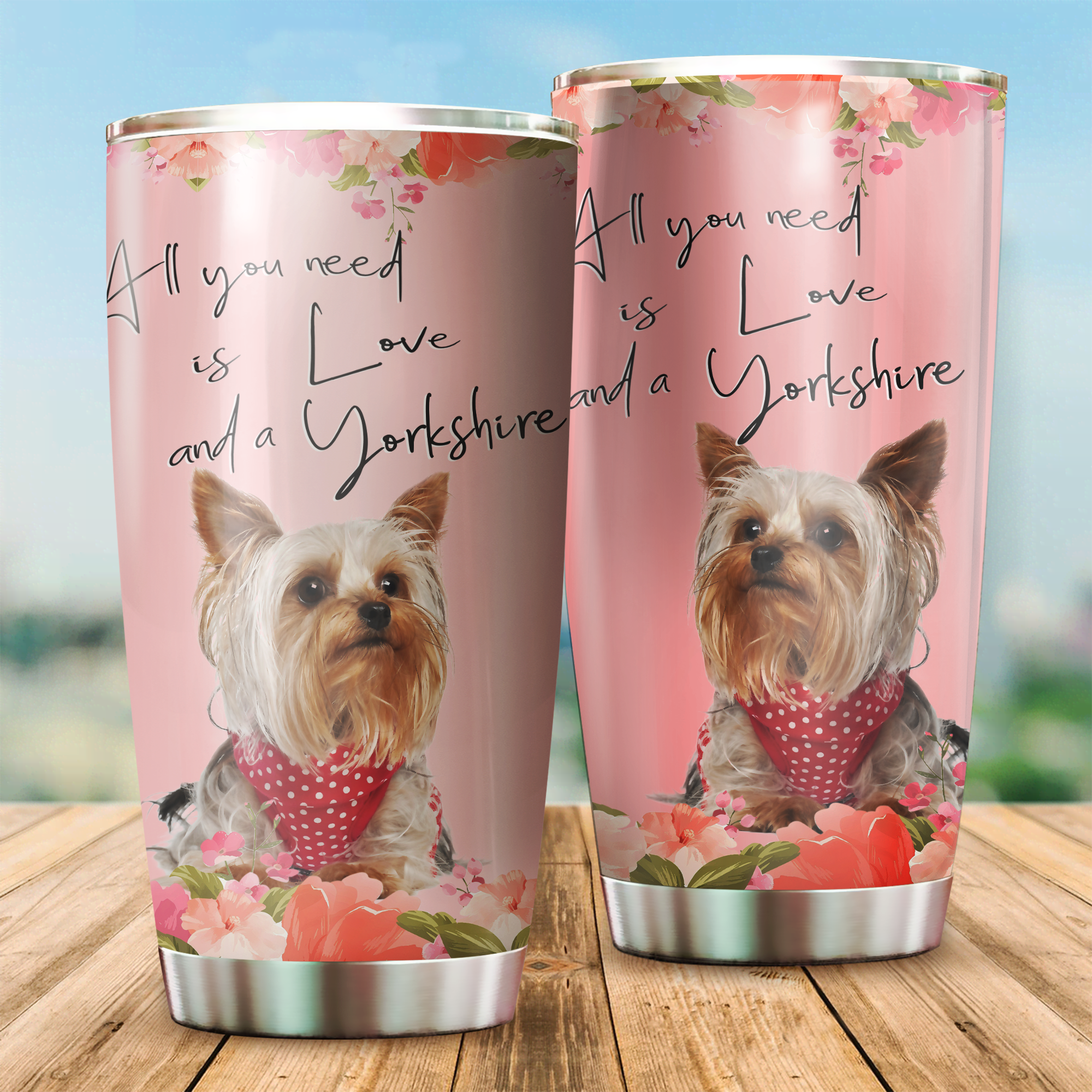 Yorkshire Pink Tumbler