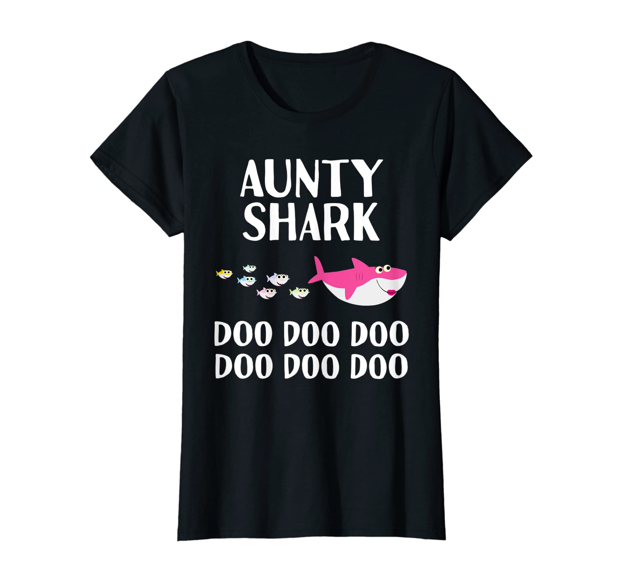 Aunty Shark Doo Doo Shirt Gifts For Aunt Christmas