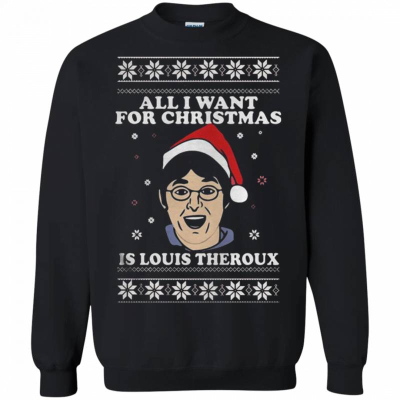 All I want for christmas is Louis Theroux ugly sweater