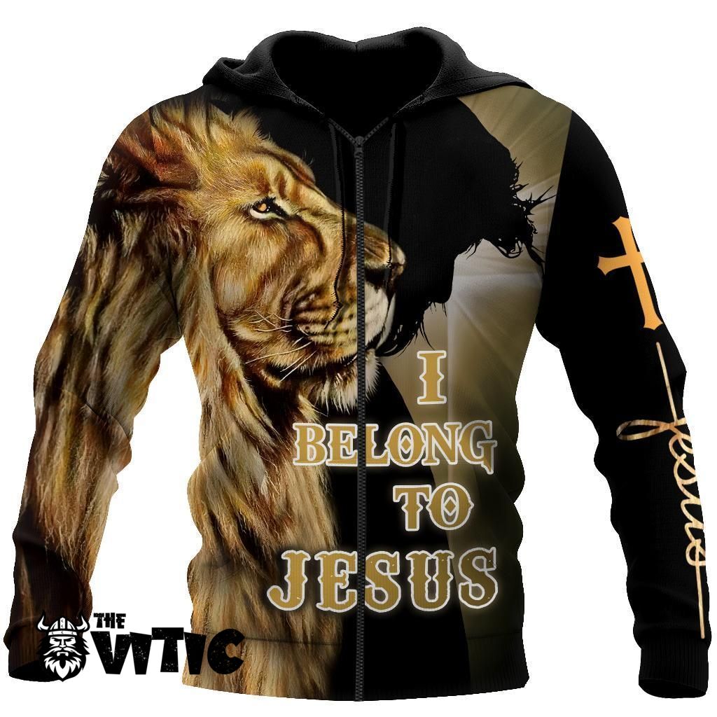 Thevitic™ Lion love Jesus Hoodie HD05317