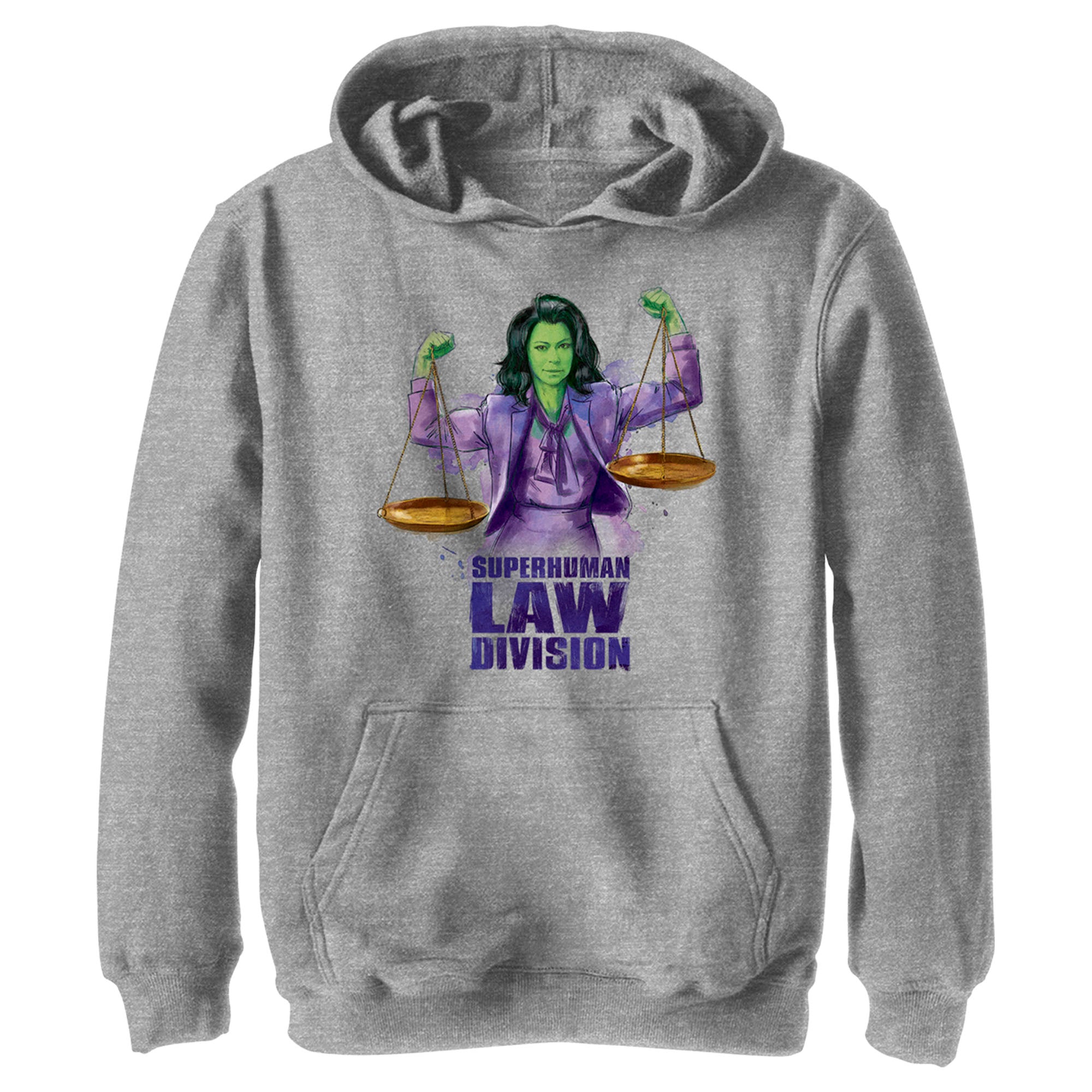 Boy’S She-Hulk: Attorney At Law Sld Super Strong Lawyer Pull Over Hoodie