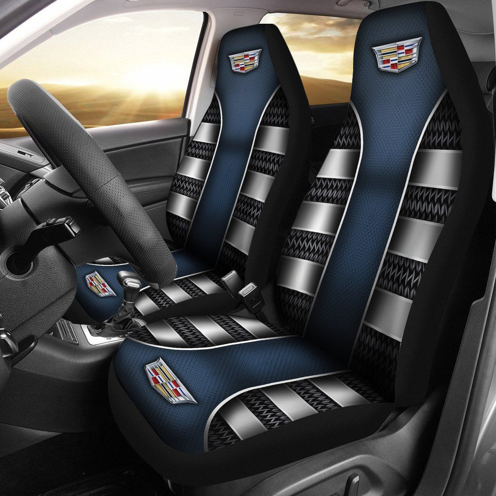 Cadillac Car Seat Covers (Set Of 2) Ver 6