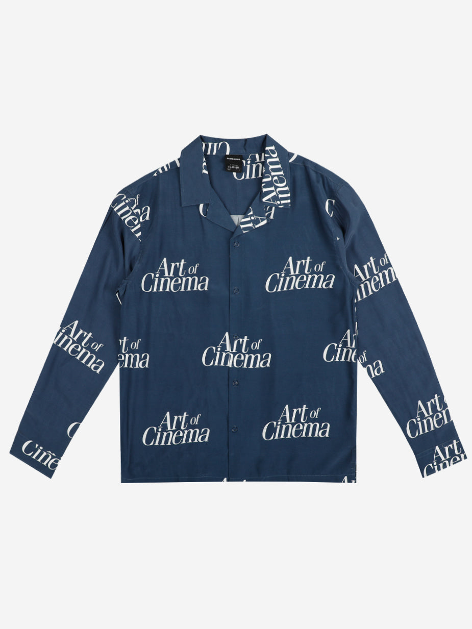 Art Of Cinema Long Sleeve Button-Down Shirt