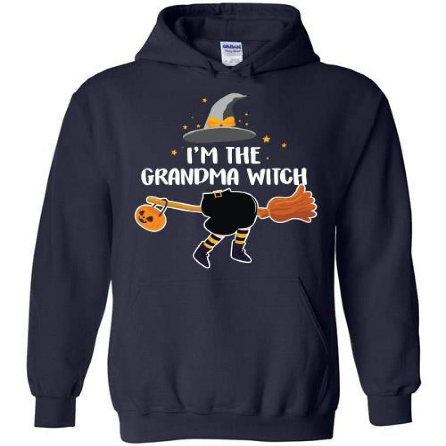 I’m The Grandma Witch Halloween Matching Group Costume Hoodie