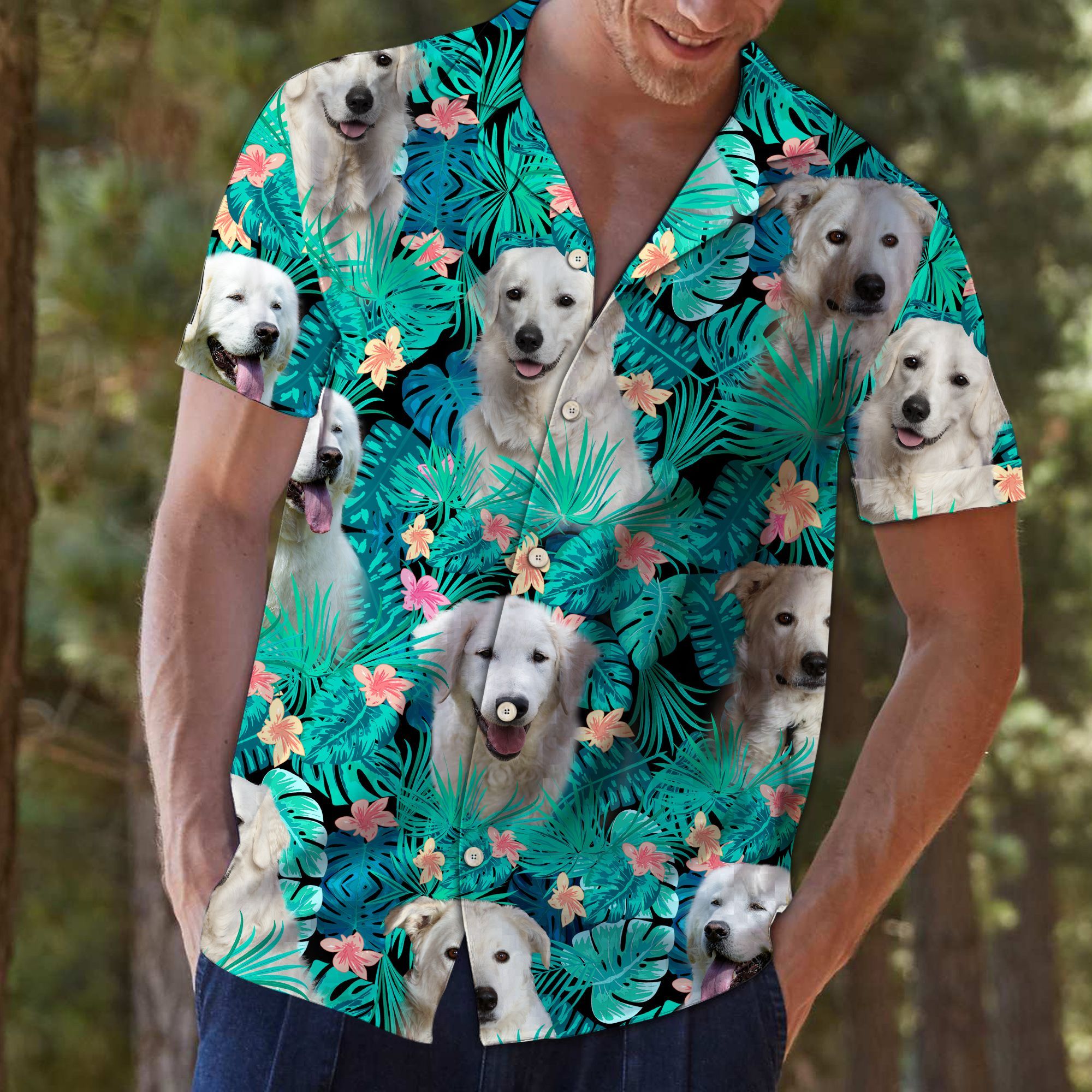 Kuvasz Tropical Hawaii Shirt For Hawaii Aloha Ha50355