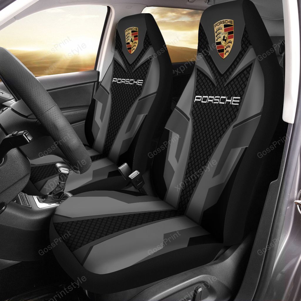 Porsche Car Seat Cover ( Set Of 2 ) Ver 9