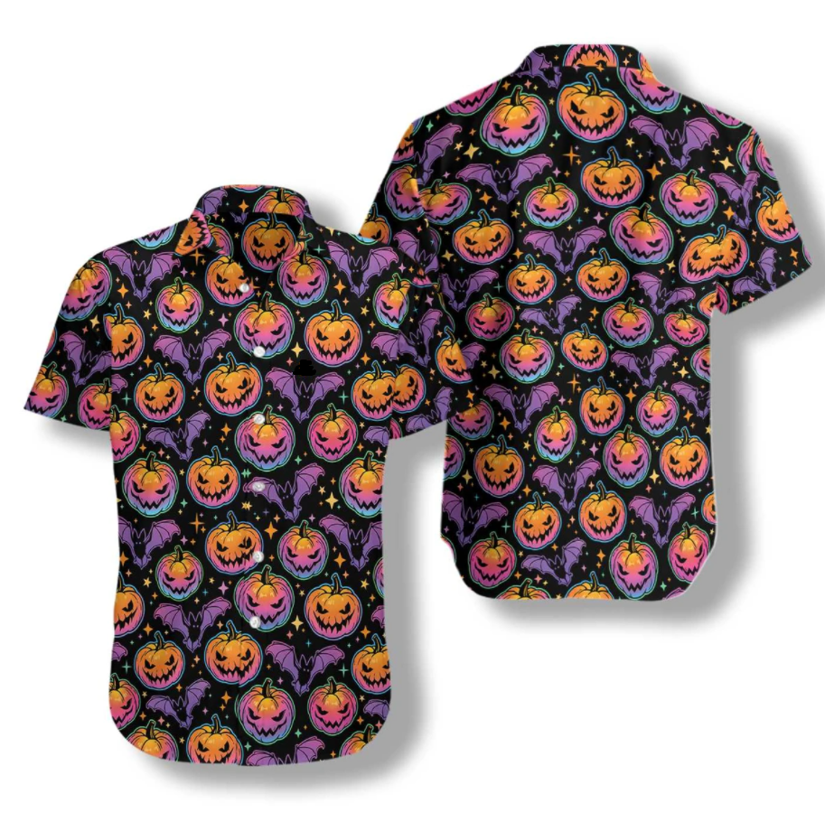 Pumpkin Halloween Hawaii Shirt For Men Women Adult Ha9918