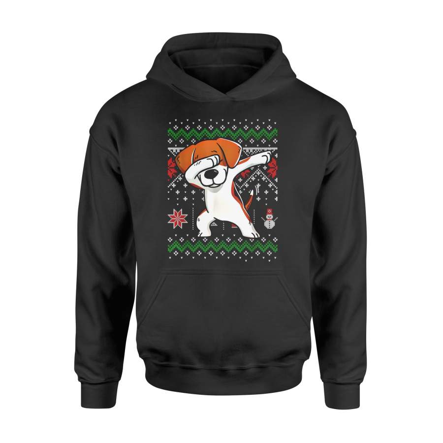 Christmas gift idea Beagle Dabbing Ugly Xmas T-Shirt – Standard Hoodie