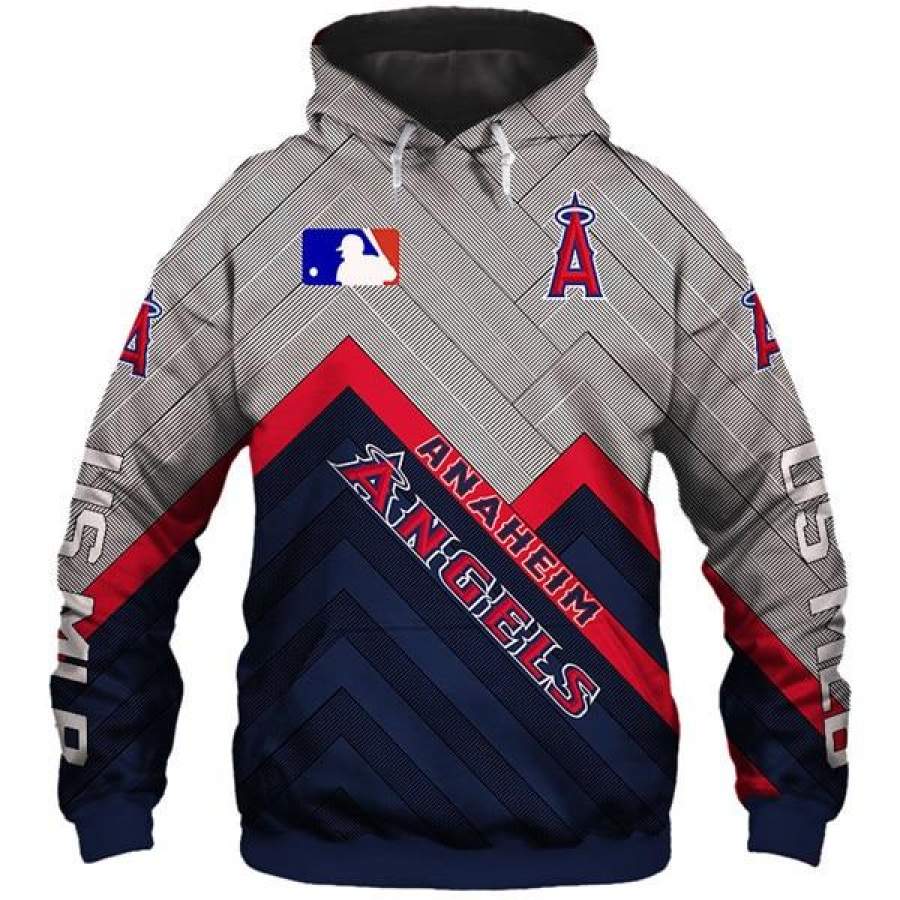 Los Angeles Angels 3D Hoodie