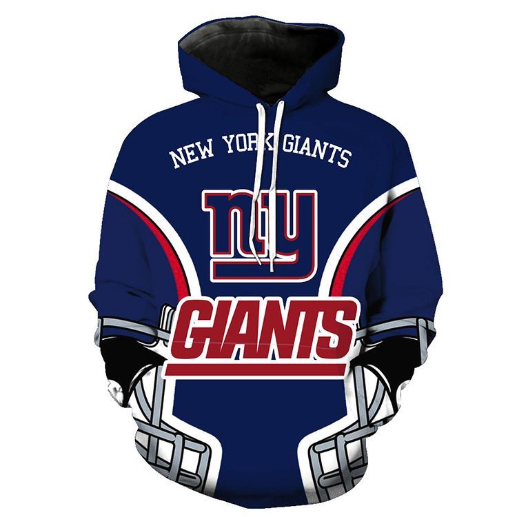 New York Giants 3D Hoodie Style 3