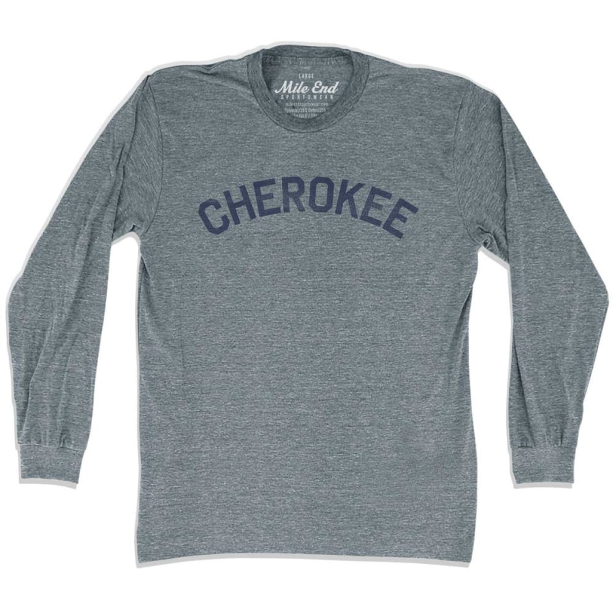 Cherokee Tribe Vintage Long-Sleeve T-shirt