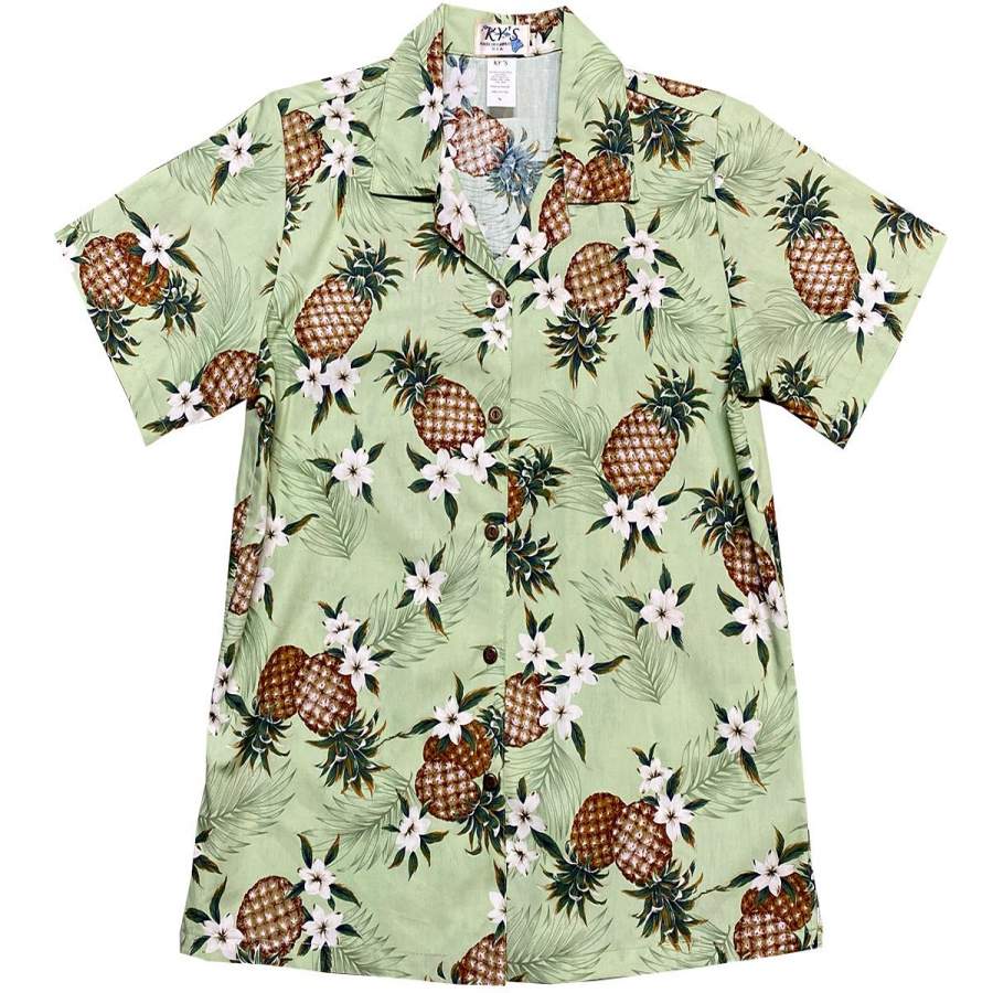 Pineapple Pack Green Hawaii Shirt Ha85767