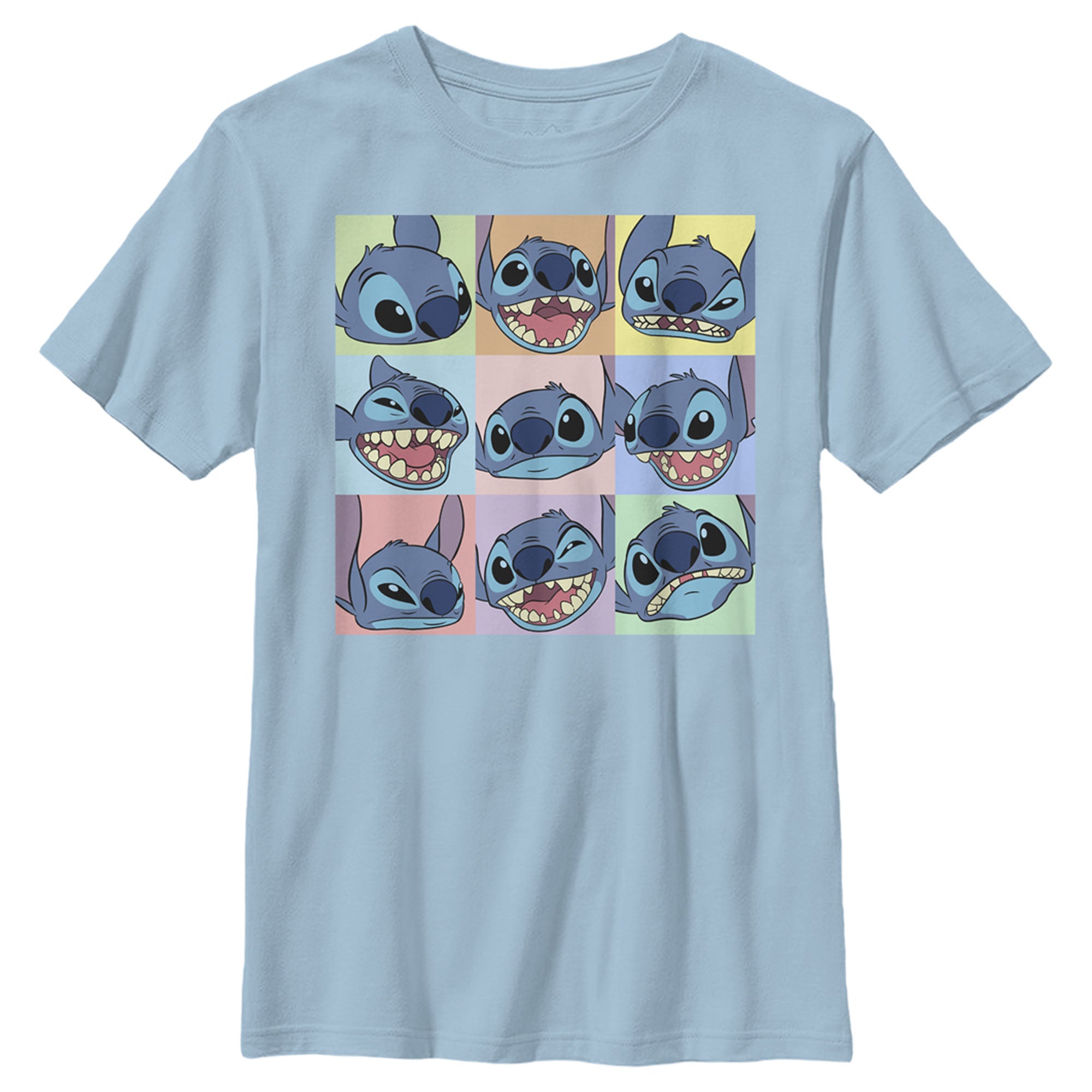 Boy’S Lilo & Stitch Facial Expressions Of Stitch T-Shirt