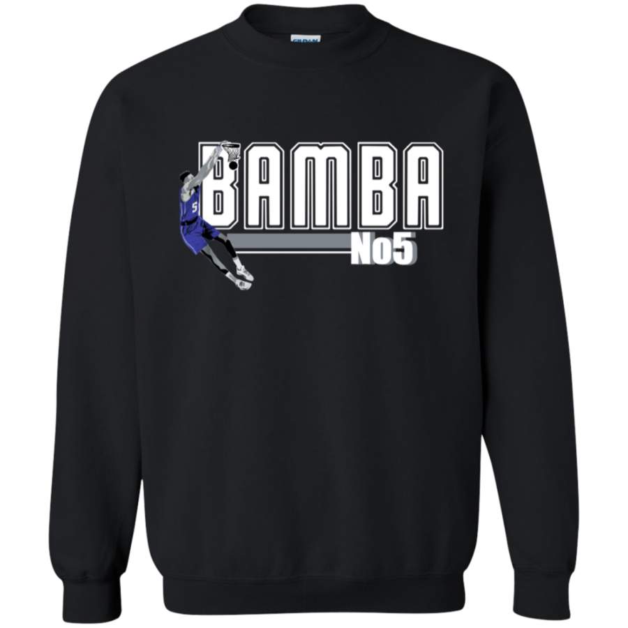 AGR Mo Bamba No5 shirt G180 Gildan Crewneck Pullover Sweatshirt  8 oz.