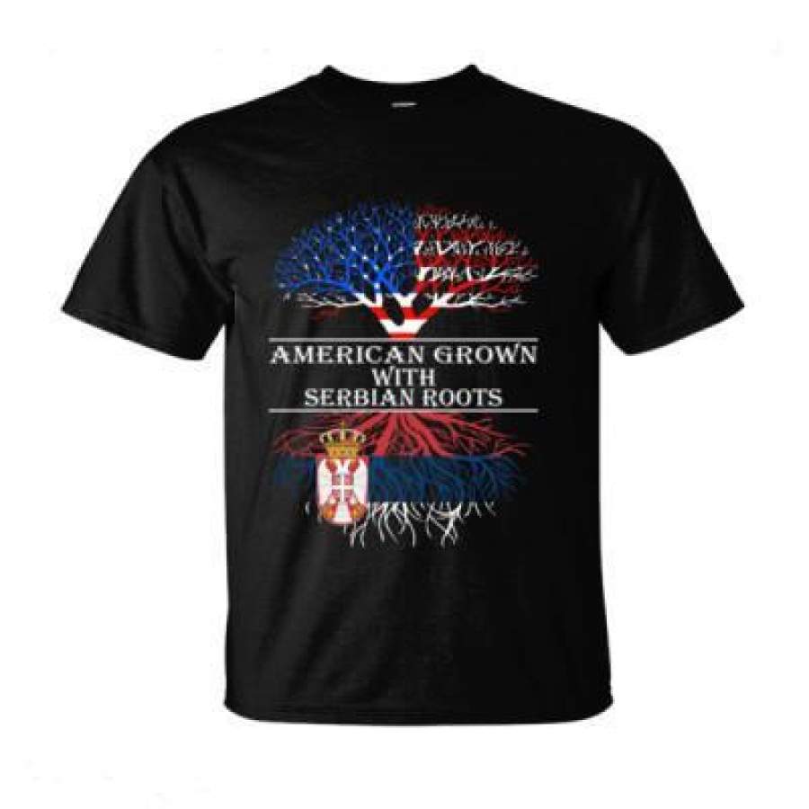 AGR American Grown With Serbian Roots – Ultra-Cotton T-Shirt