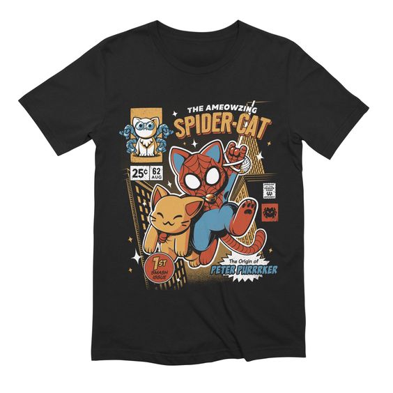 Spider Cat Men’s T-Shirt