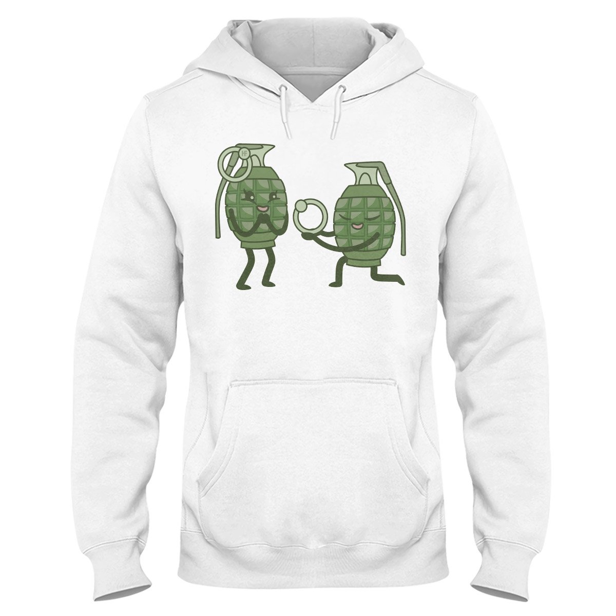 Funny Grenade Couple Ez16 2309 Hoodie