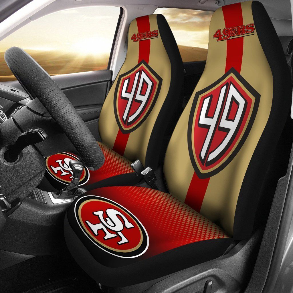 San Francisco 49ers Car Seat Covers (Set Of 2)