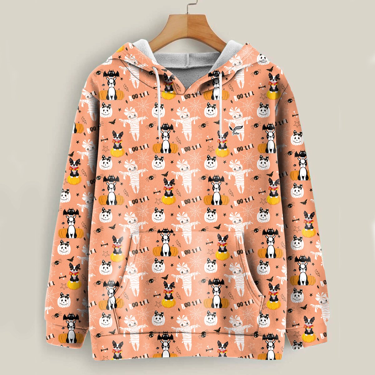 We Are Bootiful – Boston Terrier Halloween Hoodie