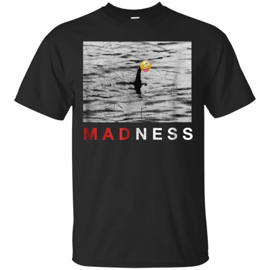 AGR Mad Loch Ness Monster  Funny Vintage Retro Tshirt Jaq T-shirt