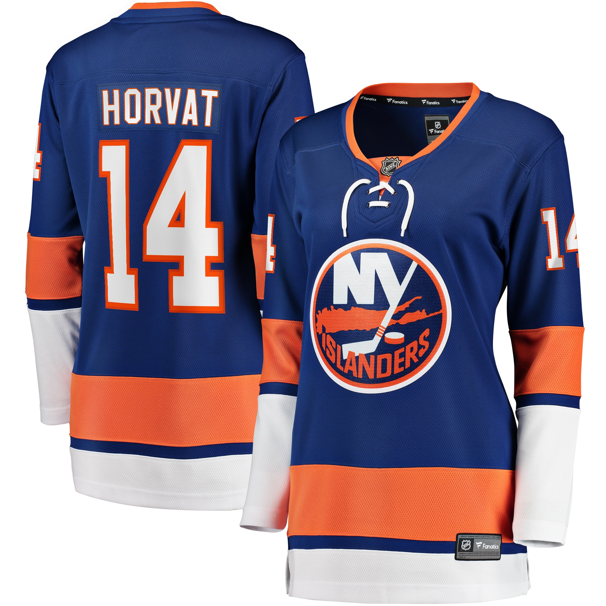 Women's New York Islanders Bo Horvat Blue Home Breakaway Jersey