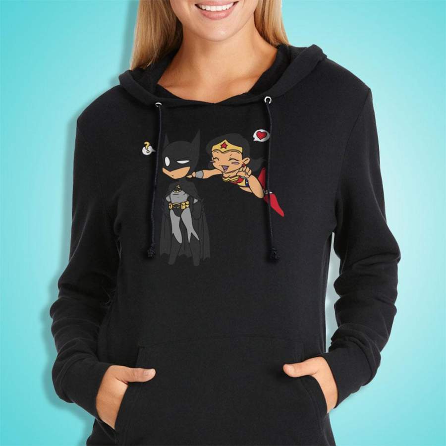 Wonder Women Batman Love Women’S Hoodie